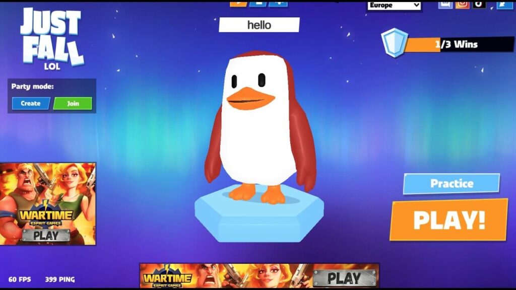 Justfall.lol Unblocked Game